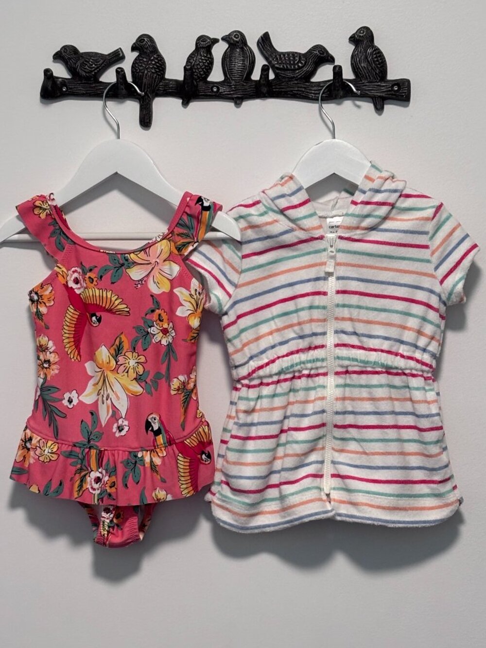 Girls 2T Swimsuit and Cover Up - Lot of 2
